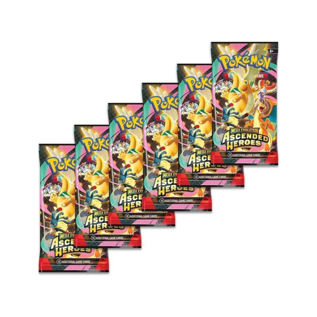 Pokémon TCG: Mega Evolution: Ascended Heroes Booster Bundle