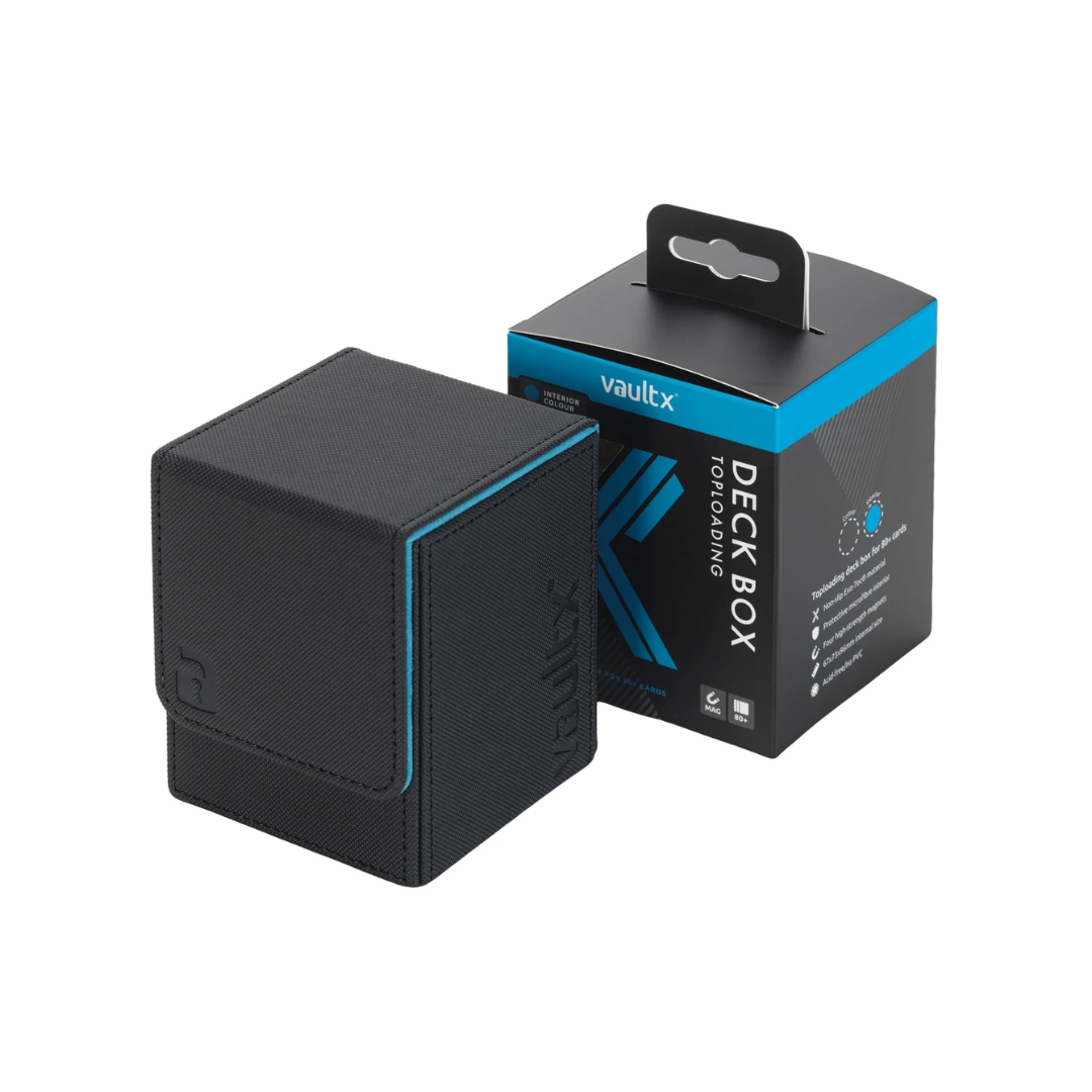 VaultX Exo-Tec Deck Box 80+ Black/Blue