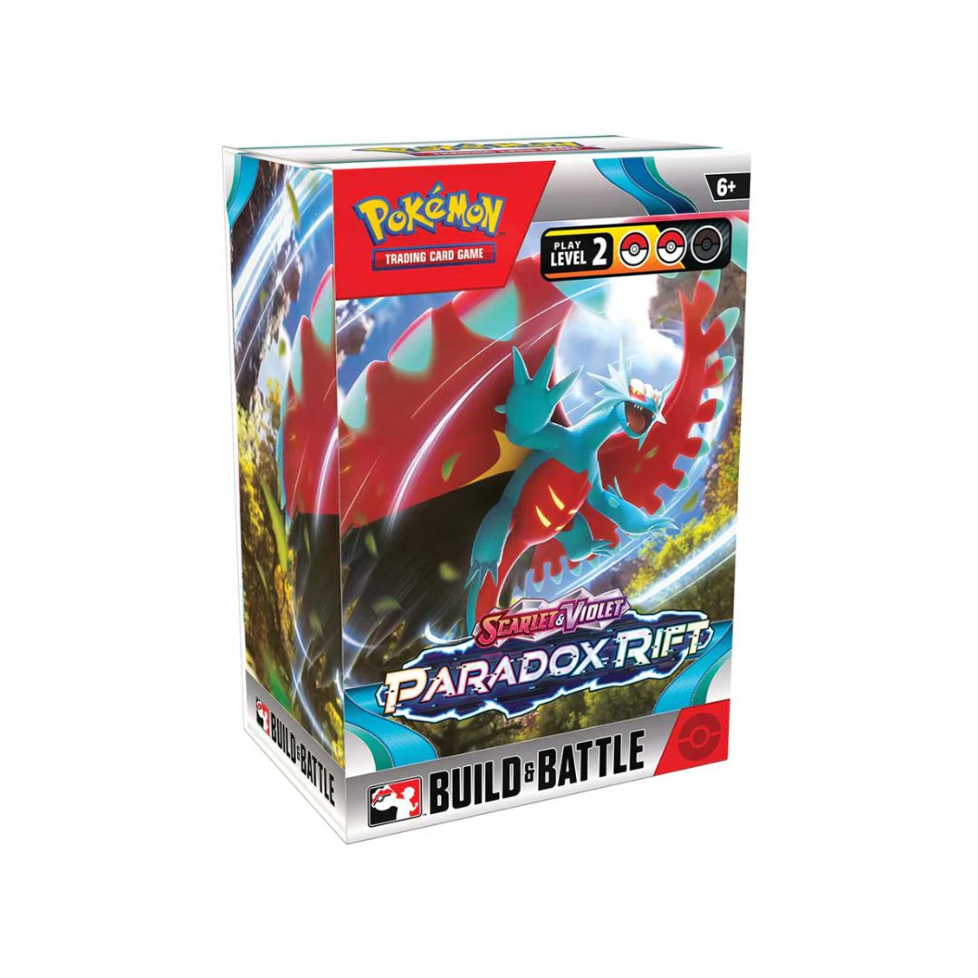 Pokmon TCG: Scarlet & Violet: Paradox Rift Build & Battle Kit Flinamania Pokmon TCG: Scarlet & Violet: Paradox Rift Build & Battle Kit Flinamania