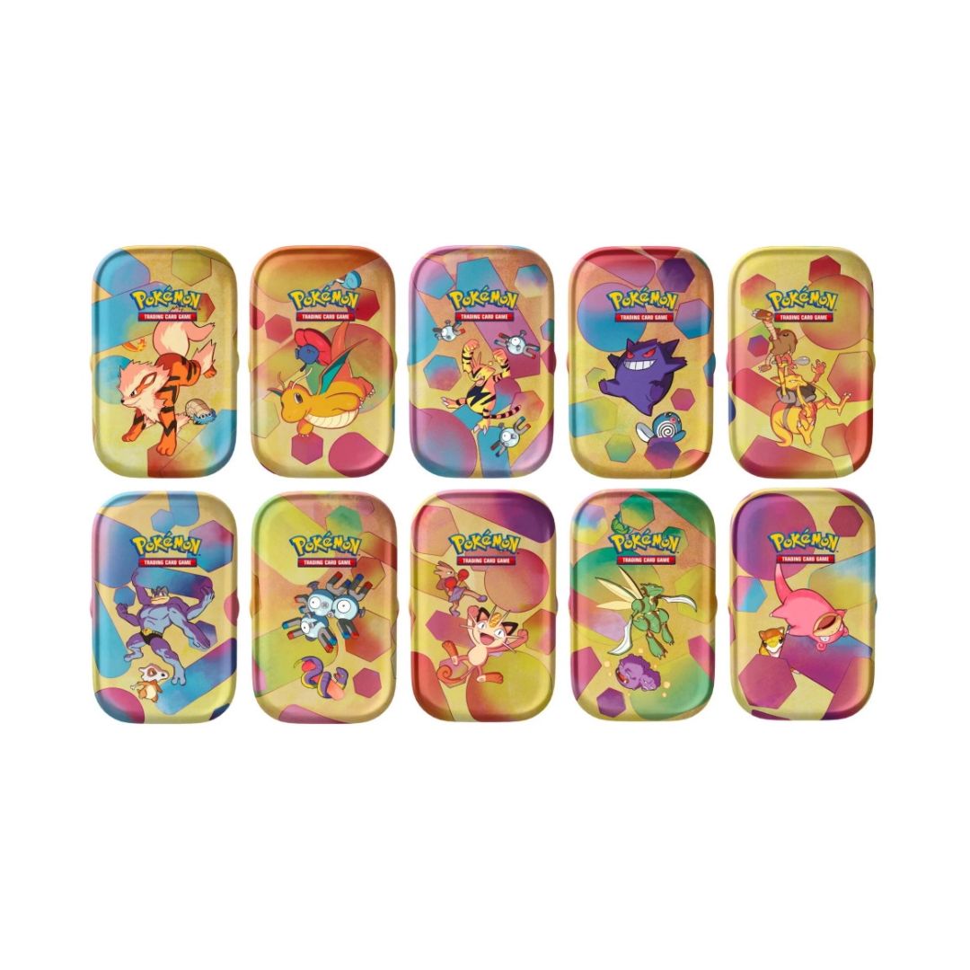 Pokémon TCG: Scarlet & Violet: 151 Sealed Mini Tin Display