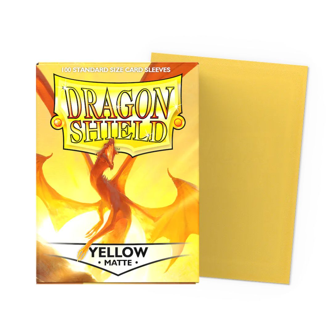 Dragon Shield Forest Yellow Sleeves