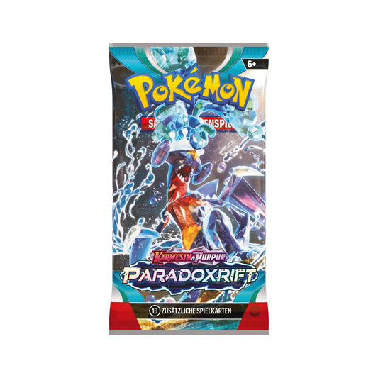 Pokèmon TCG: Karmesin & Purpur: Paradoxrift Booster Bundle (6 packs) GERMAN