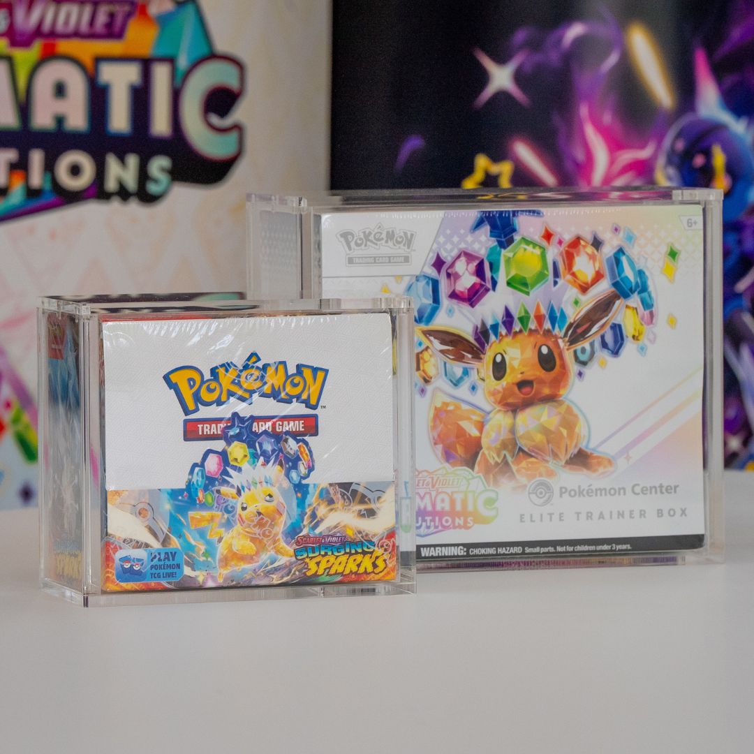 Flinamania Acrylic Booster Box Case