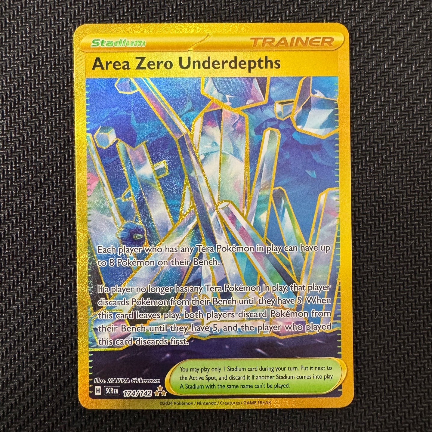 SCR174 Area Zero Underdepths NM – Flinamania