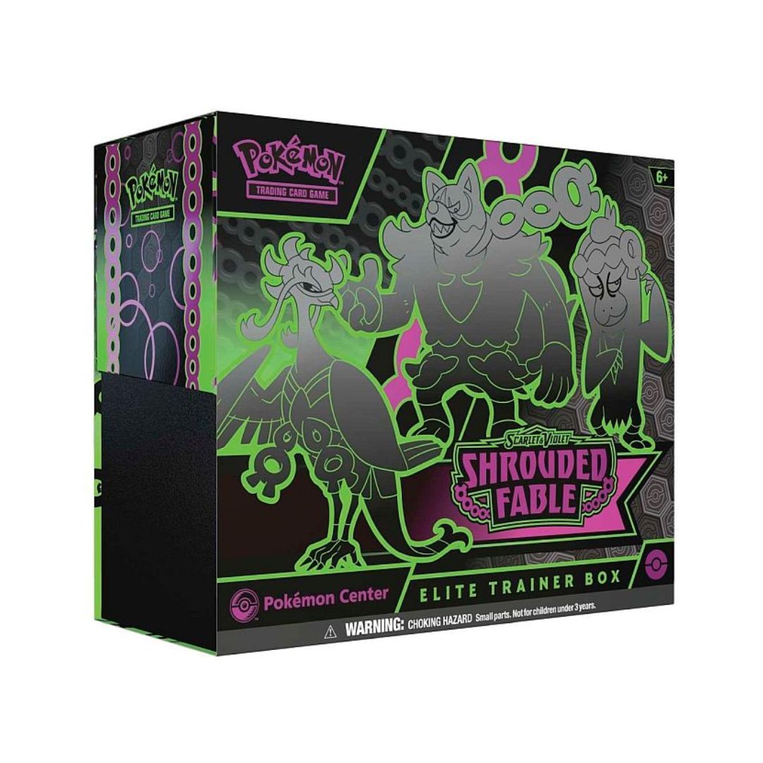 Pokmon TCG: Scarlet & Violet: Shrouded Fable Pokmon Center Elite Tra Flinamania Pokmon TCG: Scarlet & Violet: Shrouded Fable Pokmon Center Elite Tra Flinamania