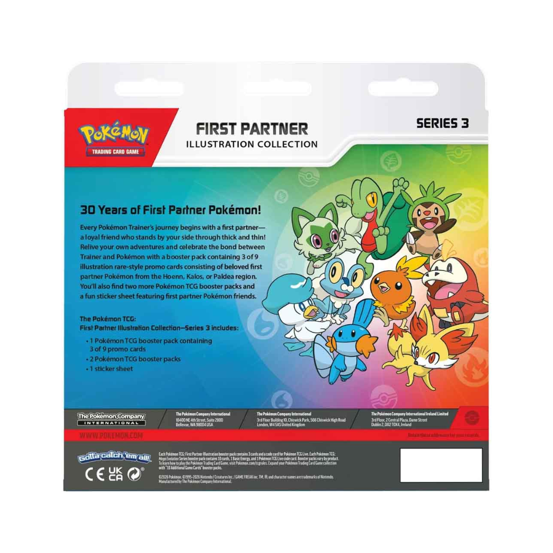 Pokémon TCG: First Partner Illustration Collection - Series 3