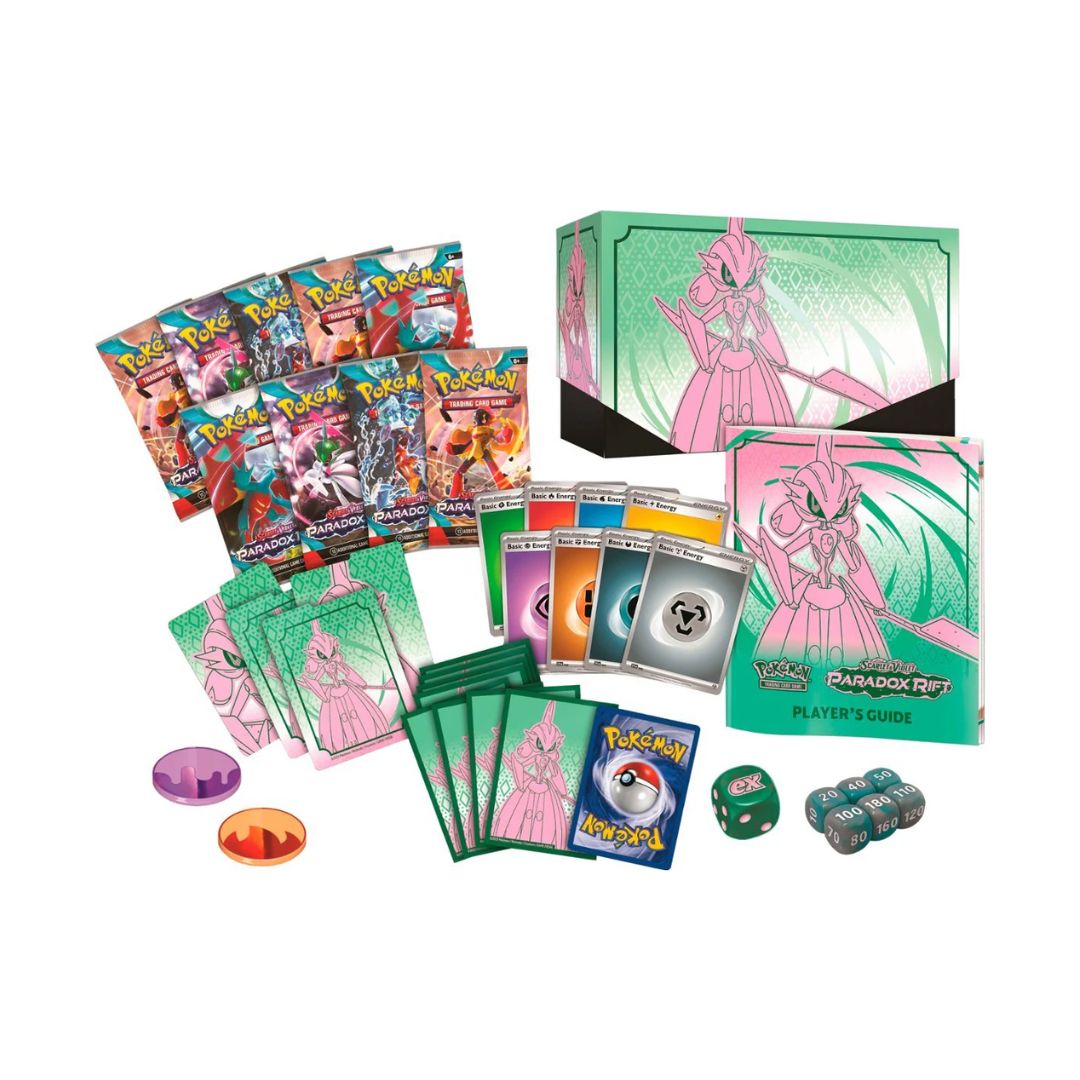 Pokémon TCG: Scarlet & Violet: Paradox Rift Elite Trainer Box - Iron Valiant