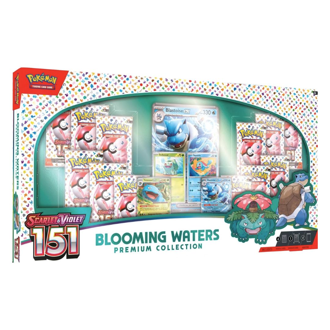 Pokémon TCG: Scarlet & Violet: 151 Blooming Waters Premium Collection
