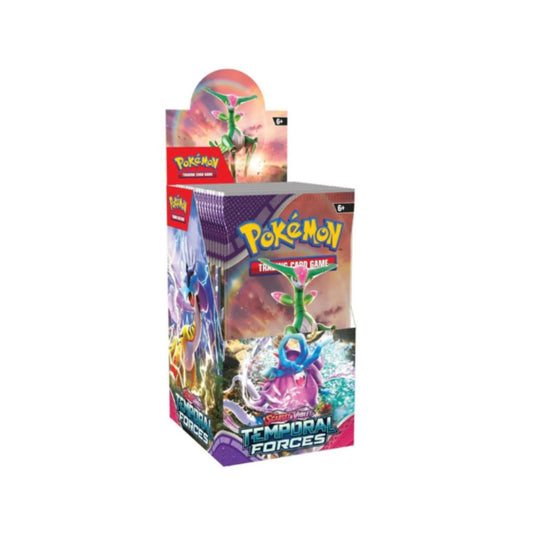Pokémon TCG: Scarlet & Violet: Temporal Forces Half-Size Booster Box (18 Packs)