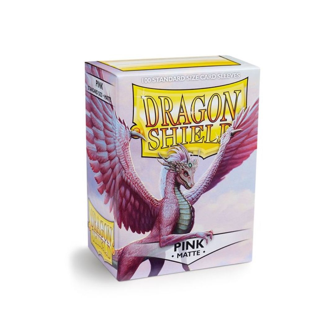 Dragon Shield Pink Matte Sleeves