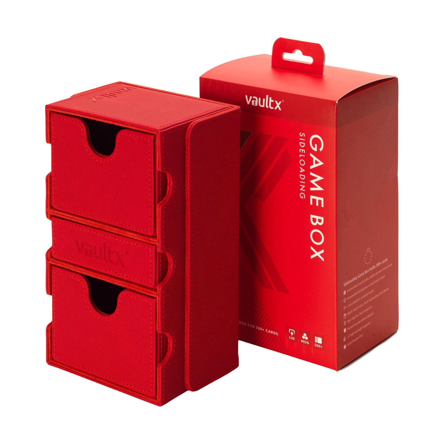 VaultX Exo-Tec Game Box 200+ Fire Red