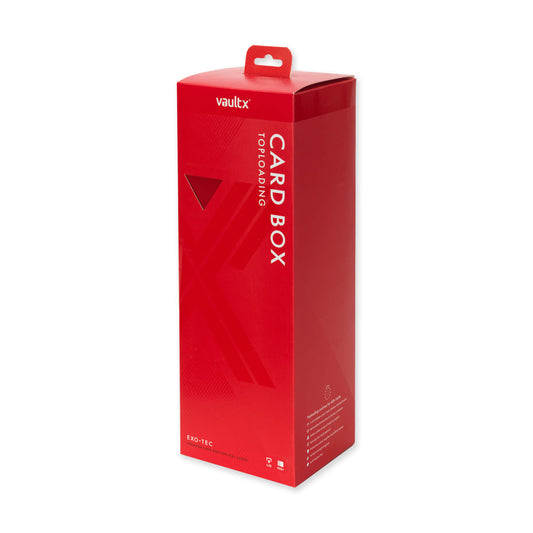 VaultX Exo-Tec Card Box 450+ Fire Red