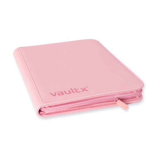 VaultX Exo-Tec Zip Binder - Just Pink (9-Pocket)