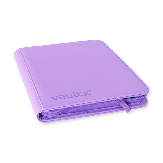 VaultX Exo-Tec Zip Binder - Just Purple (9-Pocket)