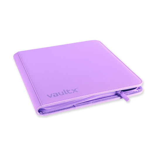 VaultX Exo-Tec Zip Binder - Just Purple (12-Pocket)