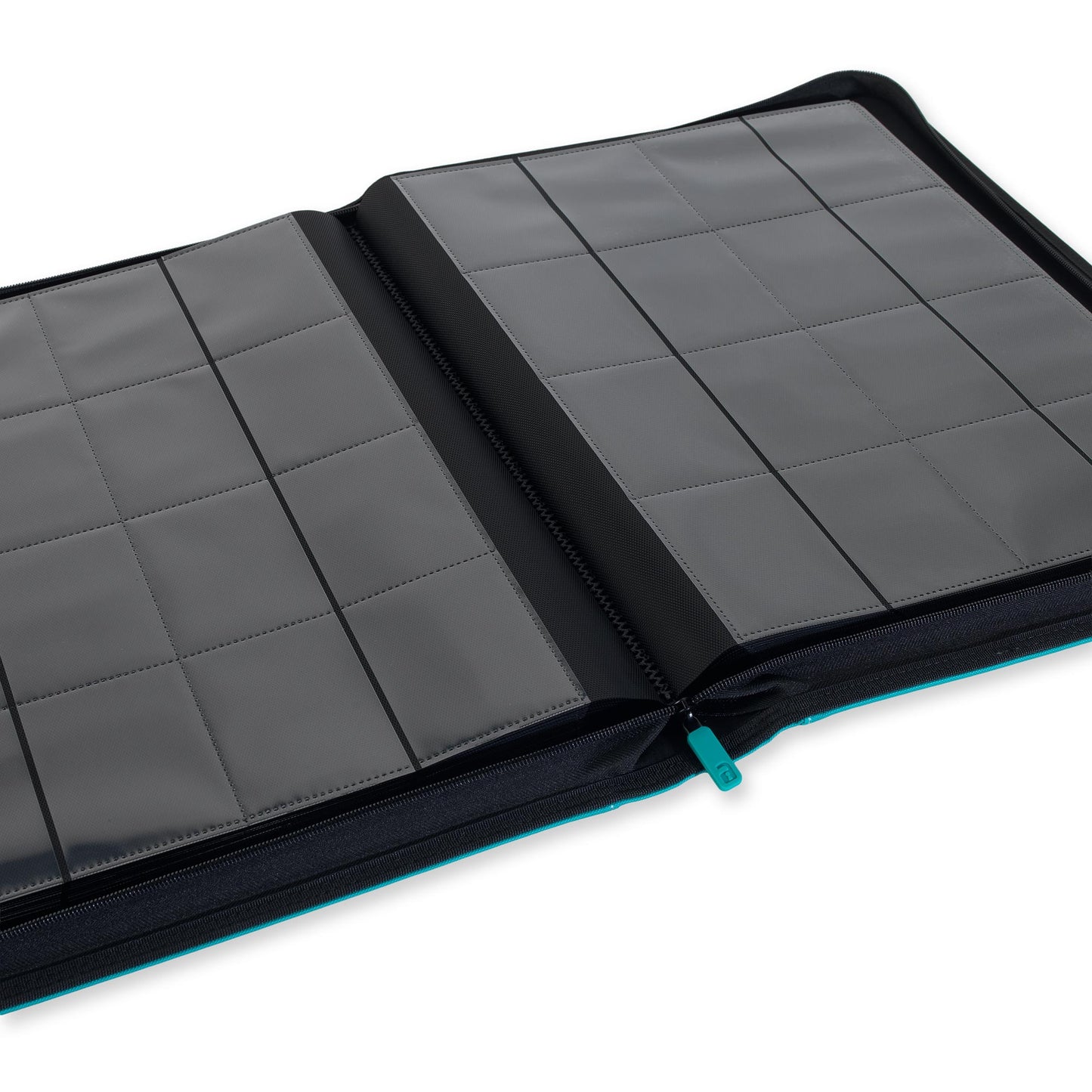 VaultX Exo-Tec Zip Binder - Ocean Blue (16-Pocket)