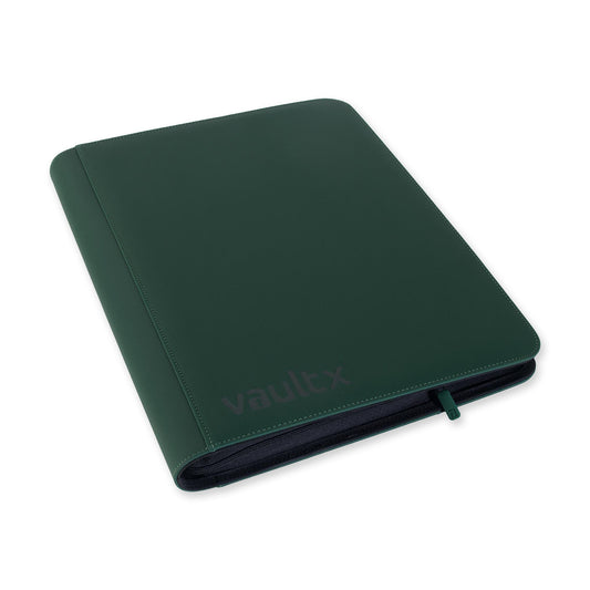 VaultX Exo-Tec Zip Binder - Forest Green (16-Pocket)