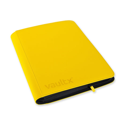 VaultX Exo-Tec Zip Binder  - Sunrise Yellow (16-Pocket)