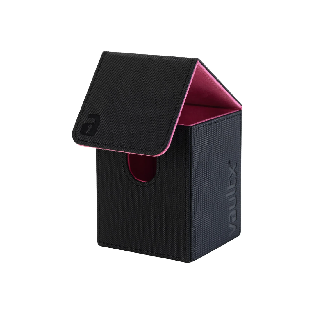 VaultX Exo-Tec Deck Box 80+ Black/Pink