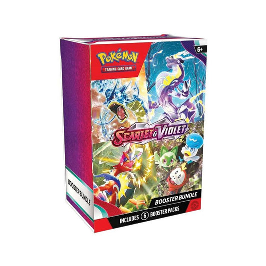 Pokémon TCG: Scarlet & Violet Booster Bundle (6 Booster Packs)