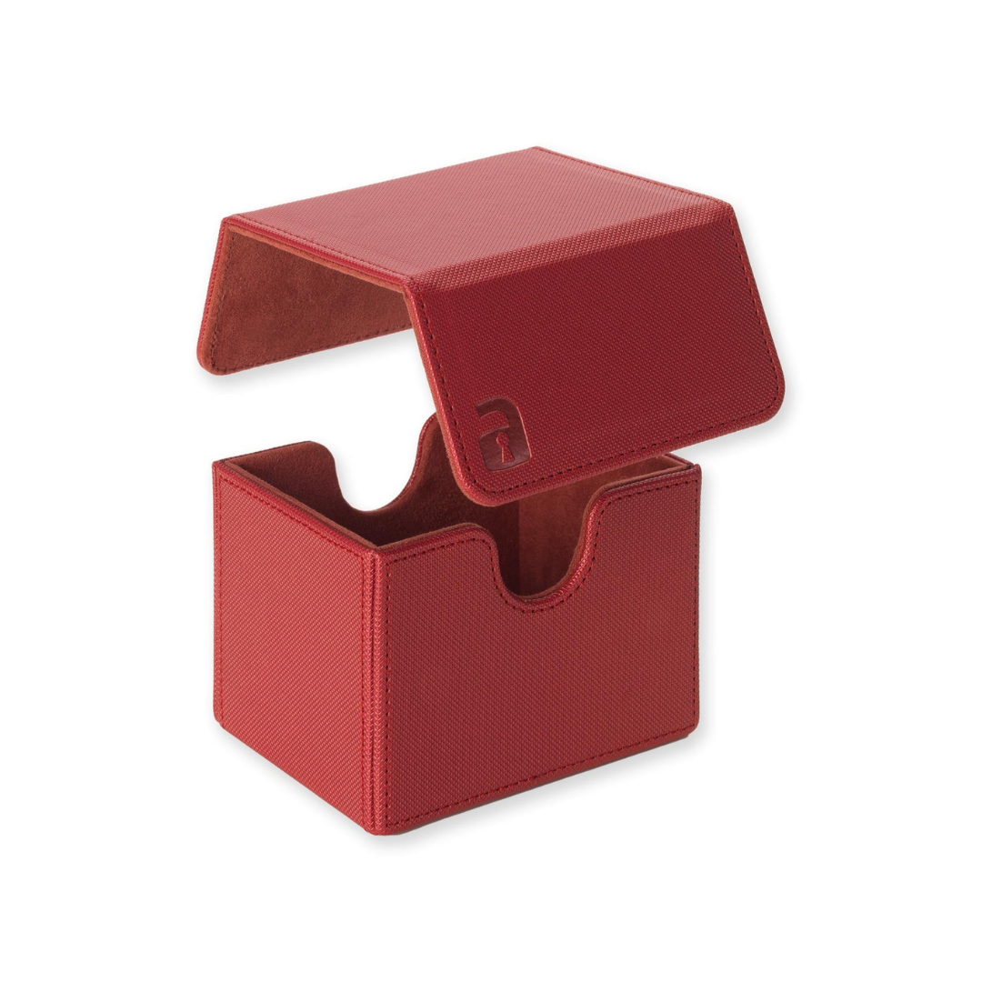 VaultX Exo-Tec Sideloading Deck Box 100+ Metallic Red