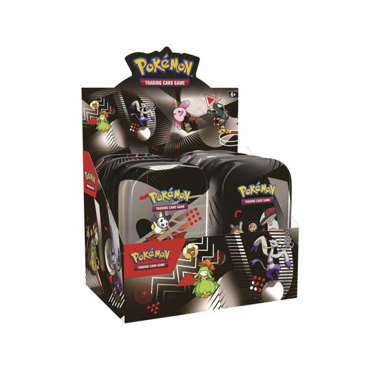 Pokémon TCG: Black Bolt & White Flare Sealed Mini Tin Display