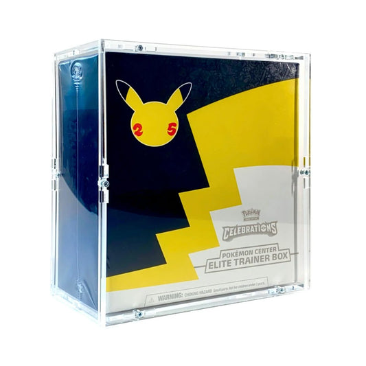 Pokémon TCG: Celebrations Pokémon Center Elite Trainer Box + Acrylic storage