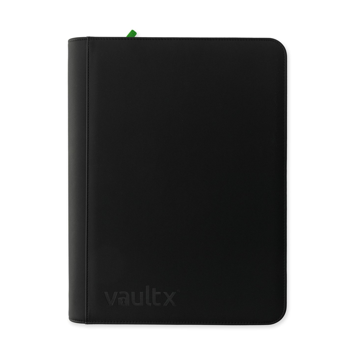 VaultX Exo-Tec Zip Binder - Signature Black (16-Pocket)