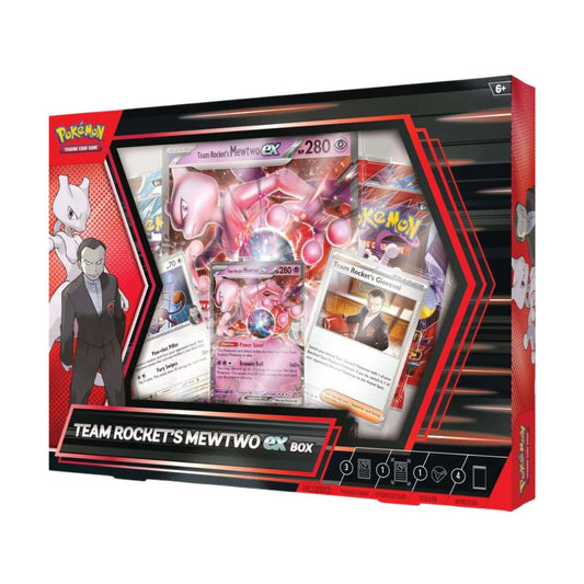 Pokémon TCG: Team Rocket’s Mewtwo ex Box 