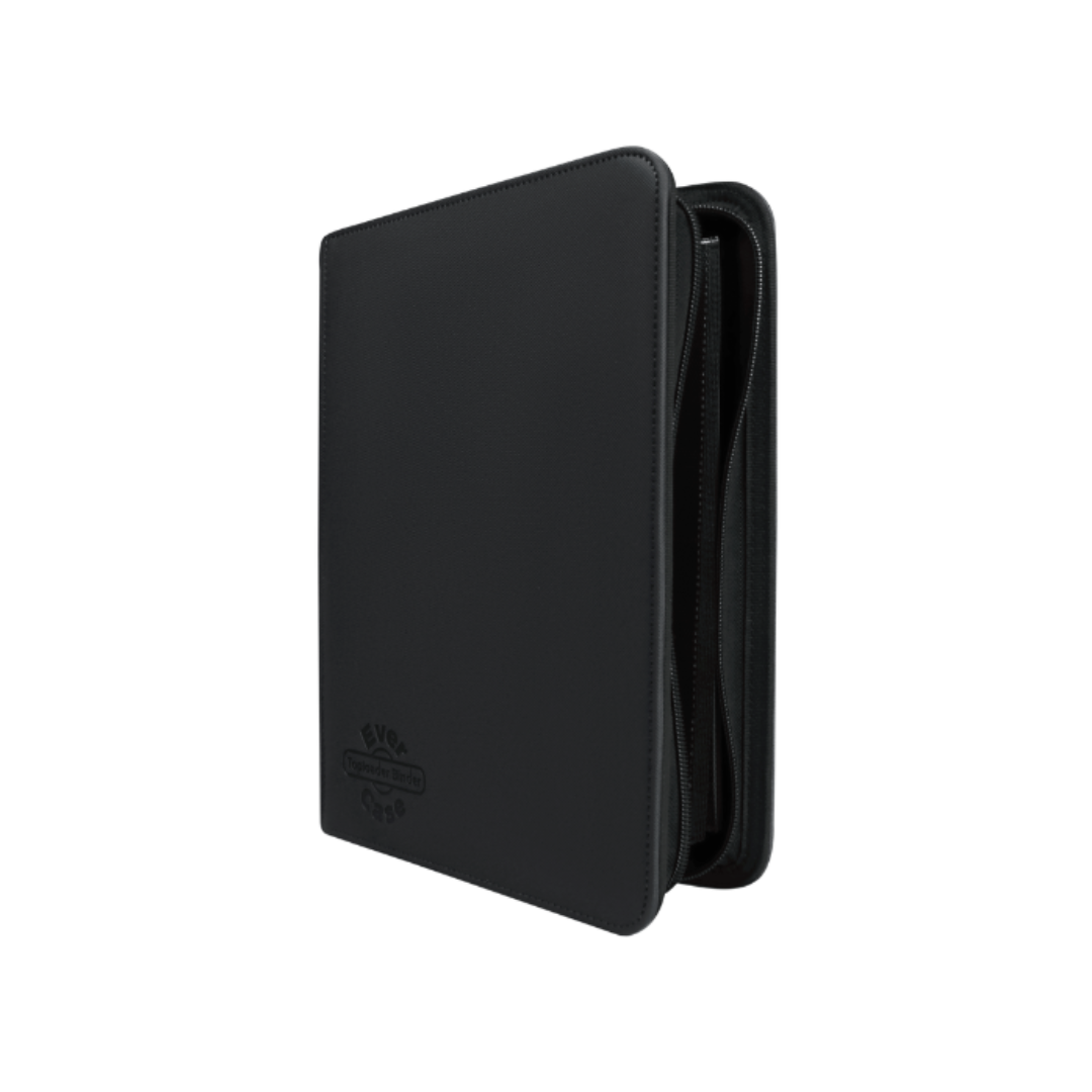 EverCase Toploader Binder – Black Edition (4-Pocket)