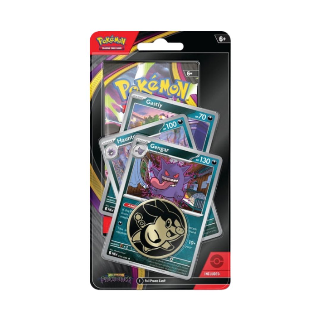 Pokémon TCG: Mega Evolution: Pitch Black Gengar Premium Checklane Blister (1 pack)