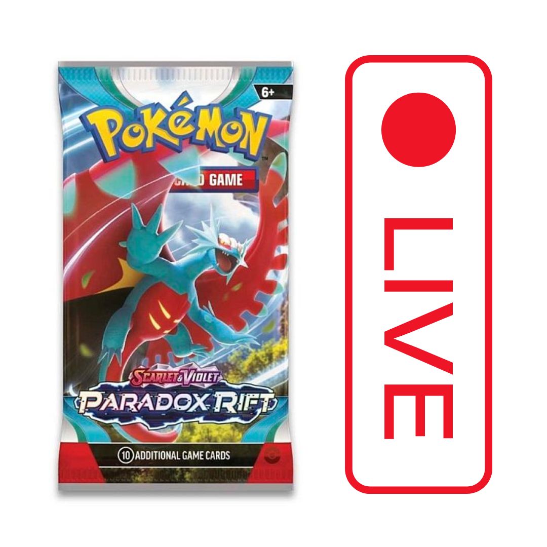 Pokémon TCG: Scarlet & Violet: Paradox Rift Booster Pack LIVE BREAK