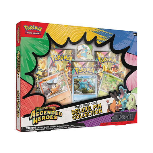 Pokèmon TCG: Mega Evolution: Ascended Heroes First Partners Deluxe Pin Collection