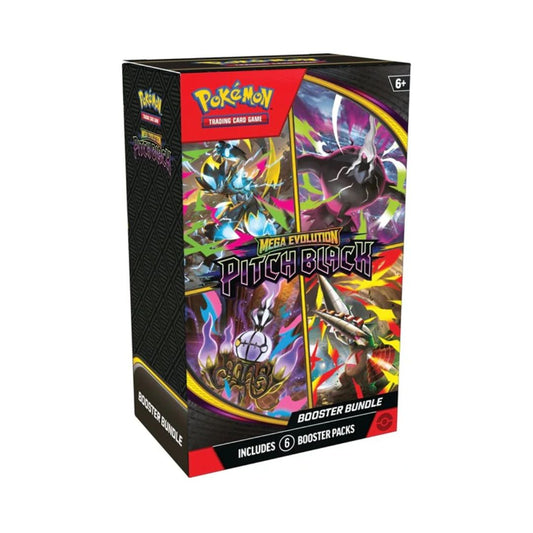 Pokémon TCG: Mega Evolution: Pitch Black Booster Bundle (6 packs)