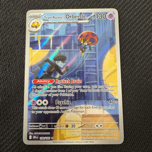 DRI198 Team Rocket's Orbeetle NM