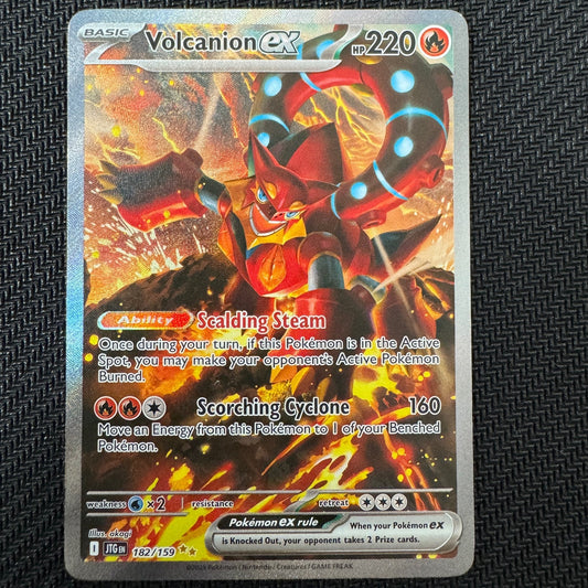 JTG182 Volcanion ex NM