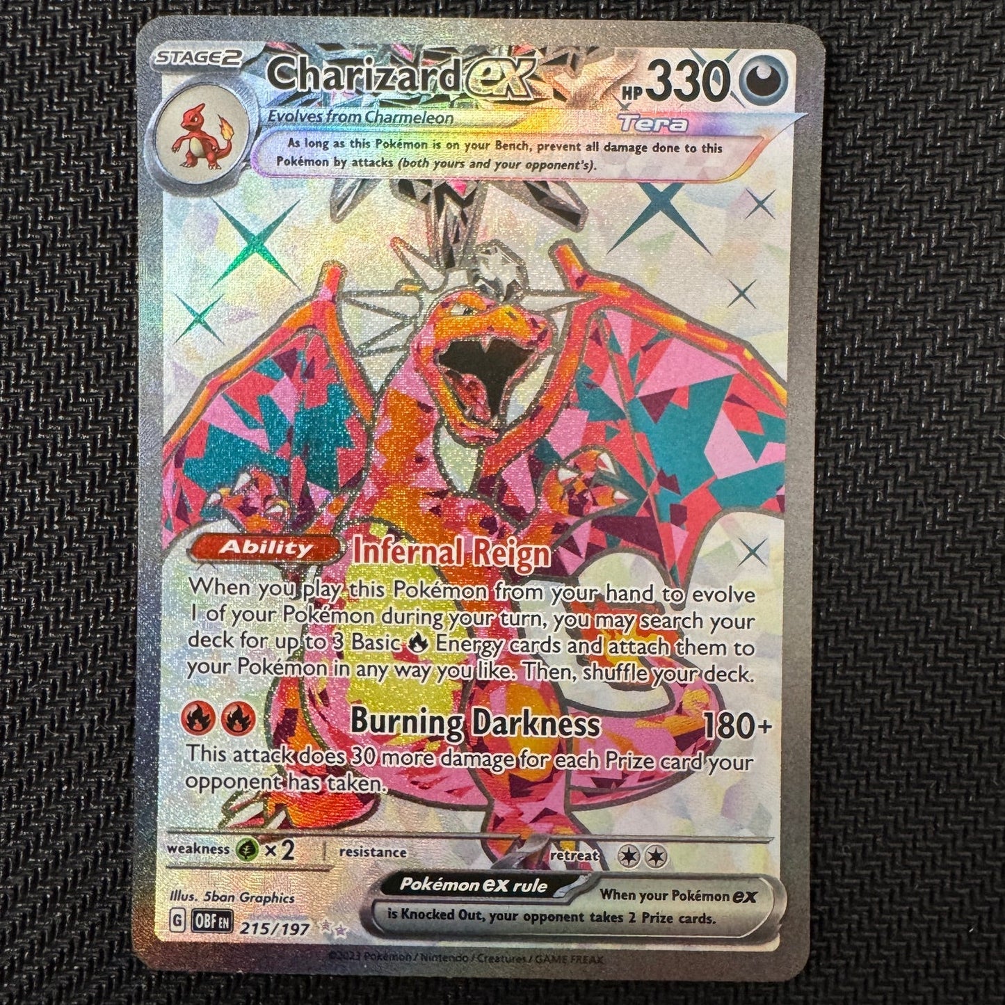 OBF215 Charizard ex NM