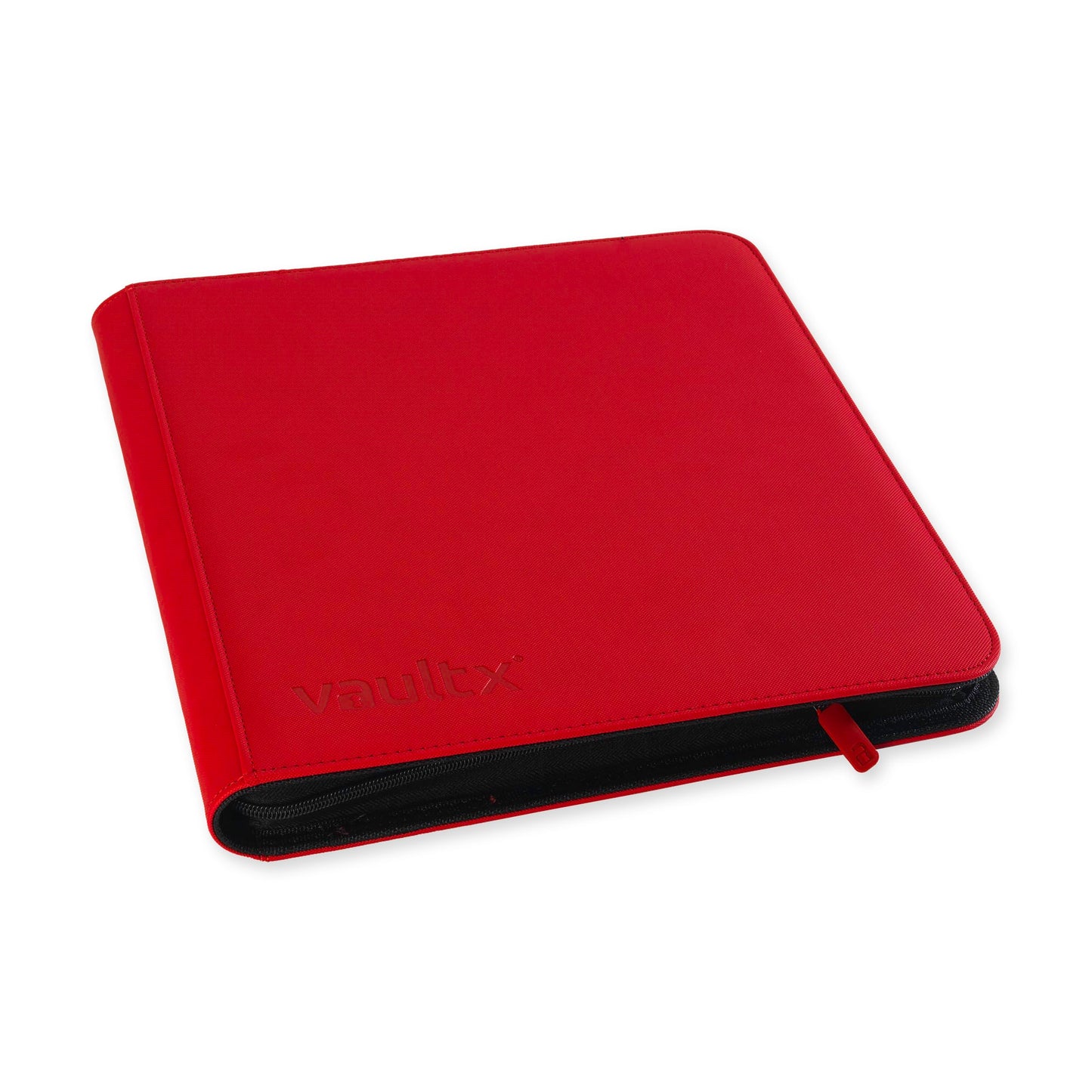 VaultX Exo-Tec Zip Binder - Fire Red (12-Pocket)