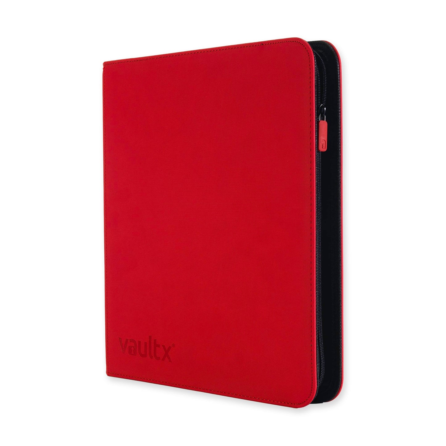 VaultX Exo-Tec Zip Binder - Fire Red (12-Pocket)