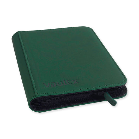 VaultX Exo-Tec Zip Binder - Forest Green (4-Pocket)
