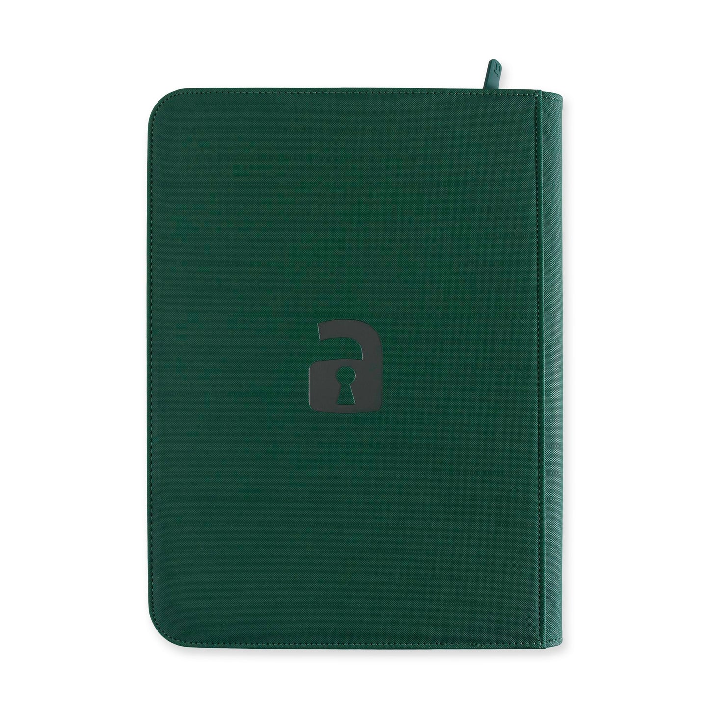 VaultX Exo-Tec Zip Binder - Forest Green (9-Pocket)