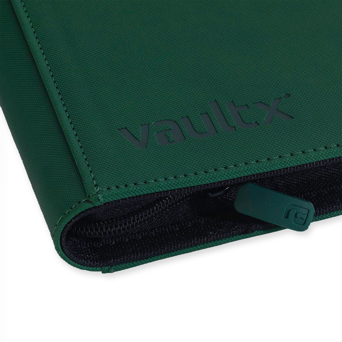 VaultX Exo-Tec Zip Binder - Forest Green (4-Pocket)