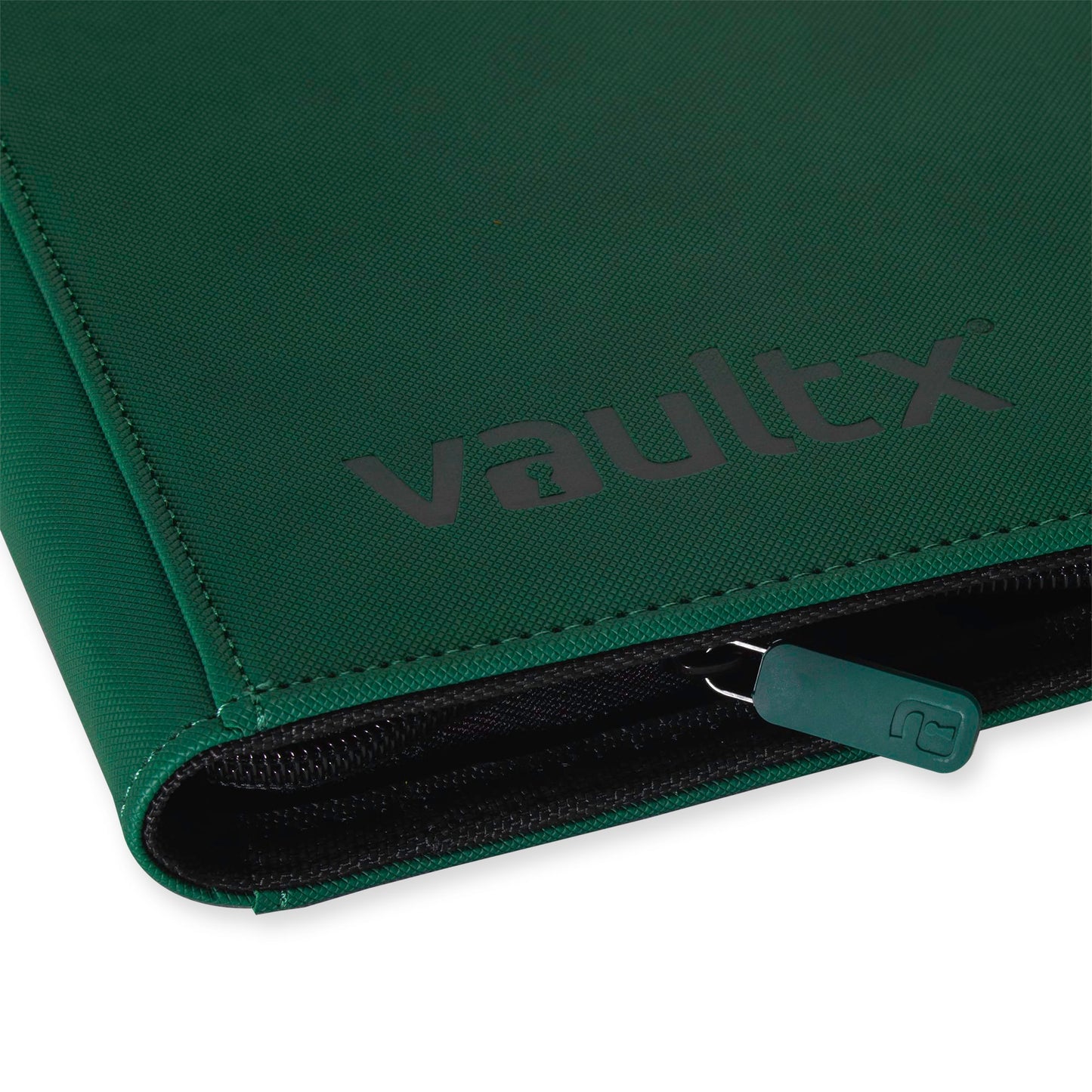 VaultX Exo-Tec Zip Binder - Forest Green (9-Pocket)