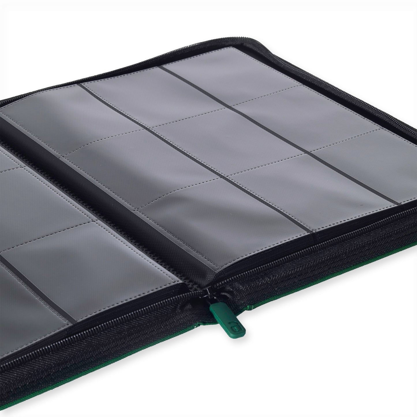 VaultX Exo-Tec Zip Binder - Forest Green (9-Pocket)