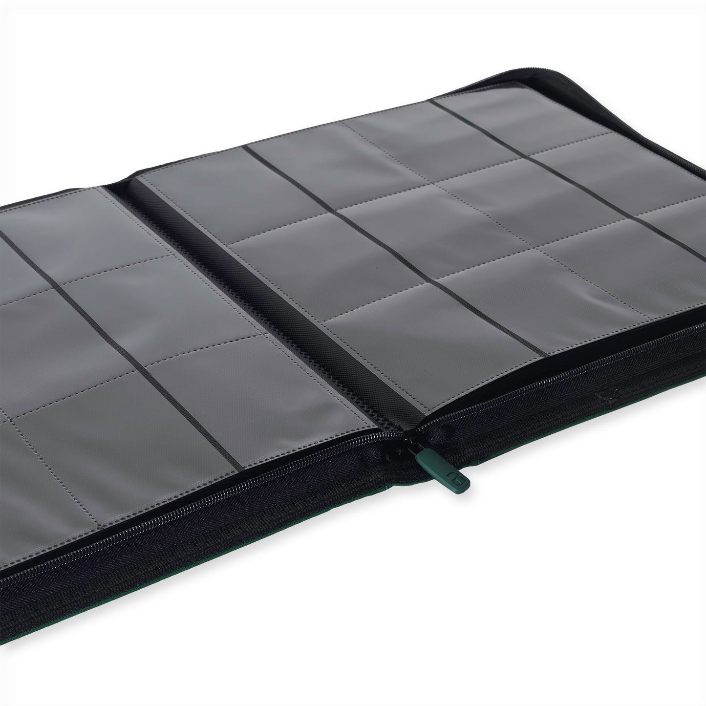 VaultX Exo-Tec Zip Binder - Forest Green (12-Pocket)