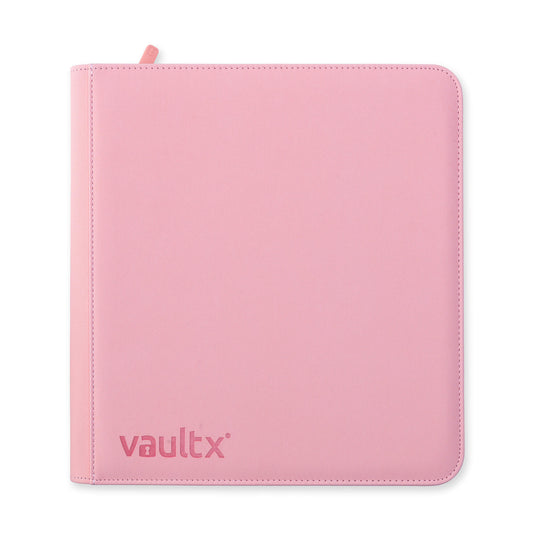 VaultX Exo-Tec Zip Binder - Just Pink (12-Pocket)