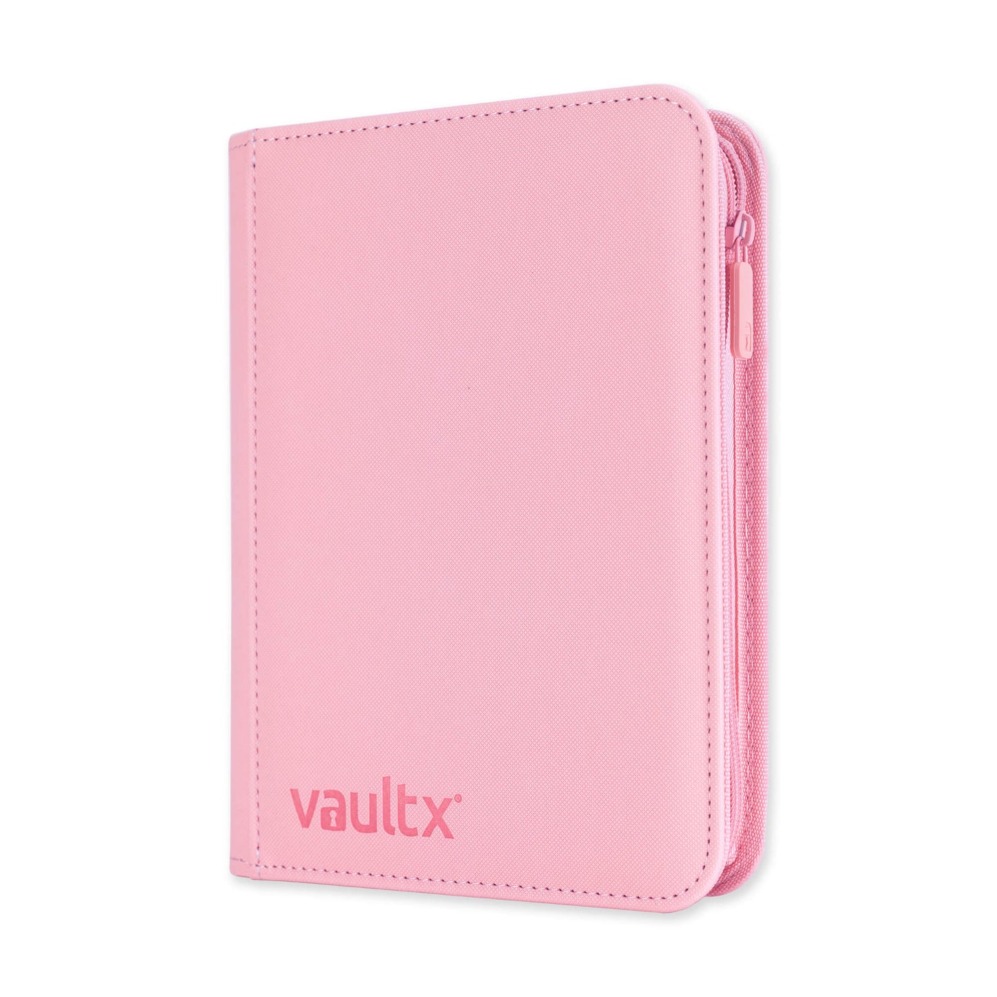 VaultX Exo-Tec Zip Binder - Just Pink (4-Pocket)