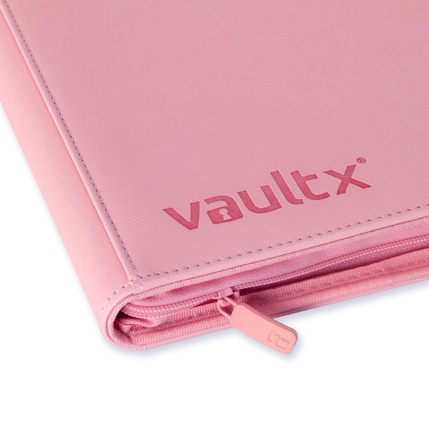 VaultX Exo-Tec Zip Binder - Just Pink (9-Pocket)