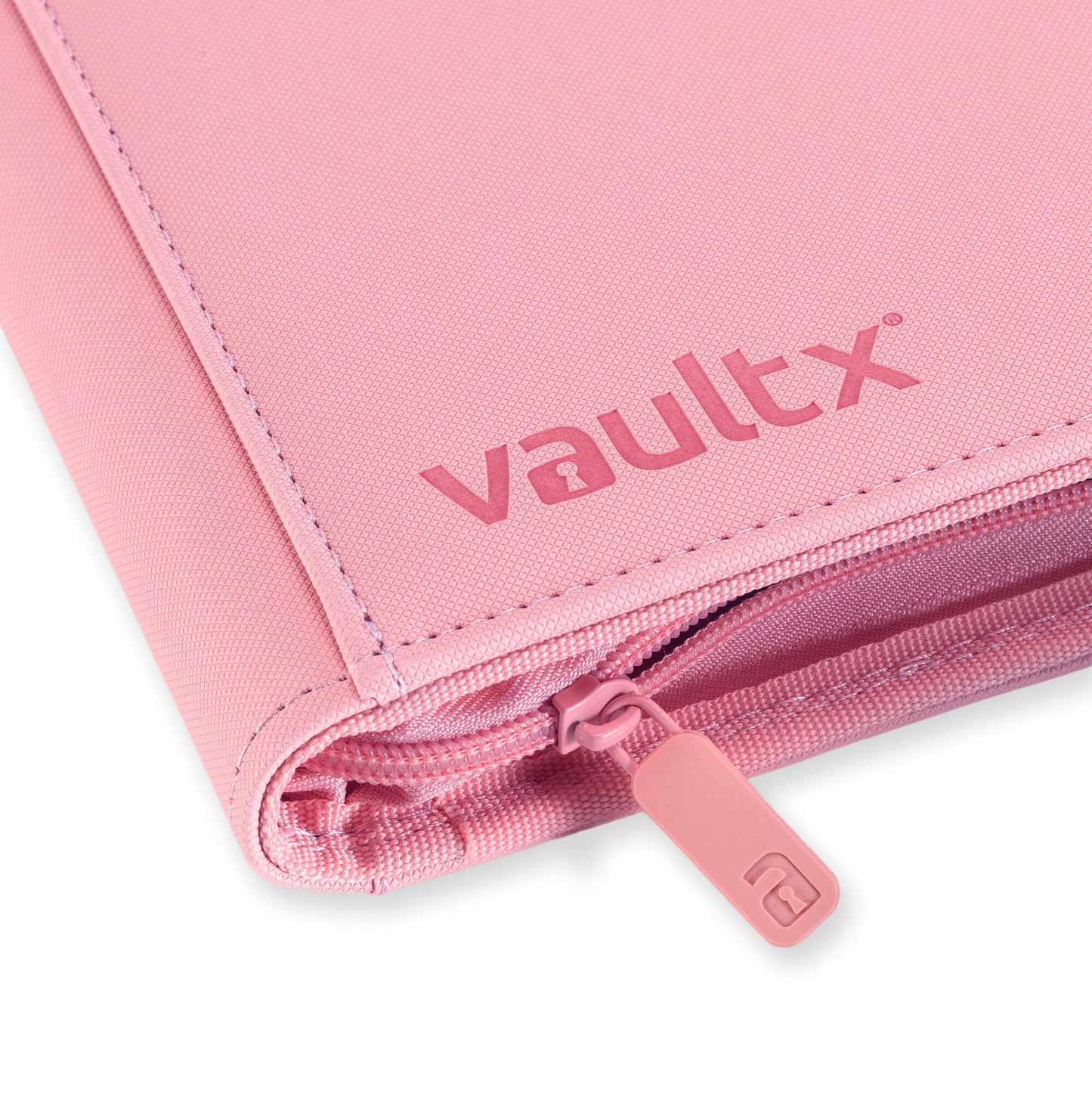 VaultX Exo-Tec Zip Binder - Just Pink (4-Pocket)