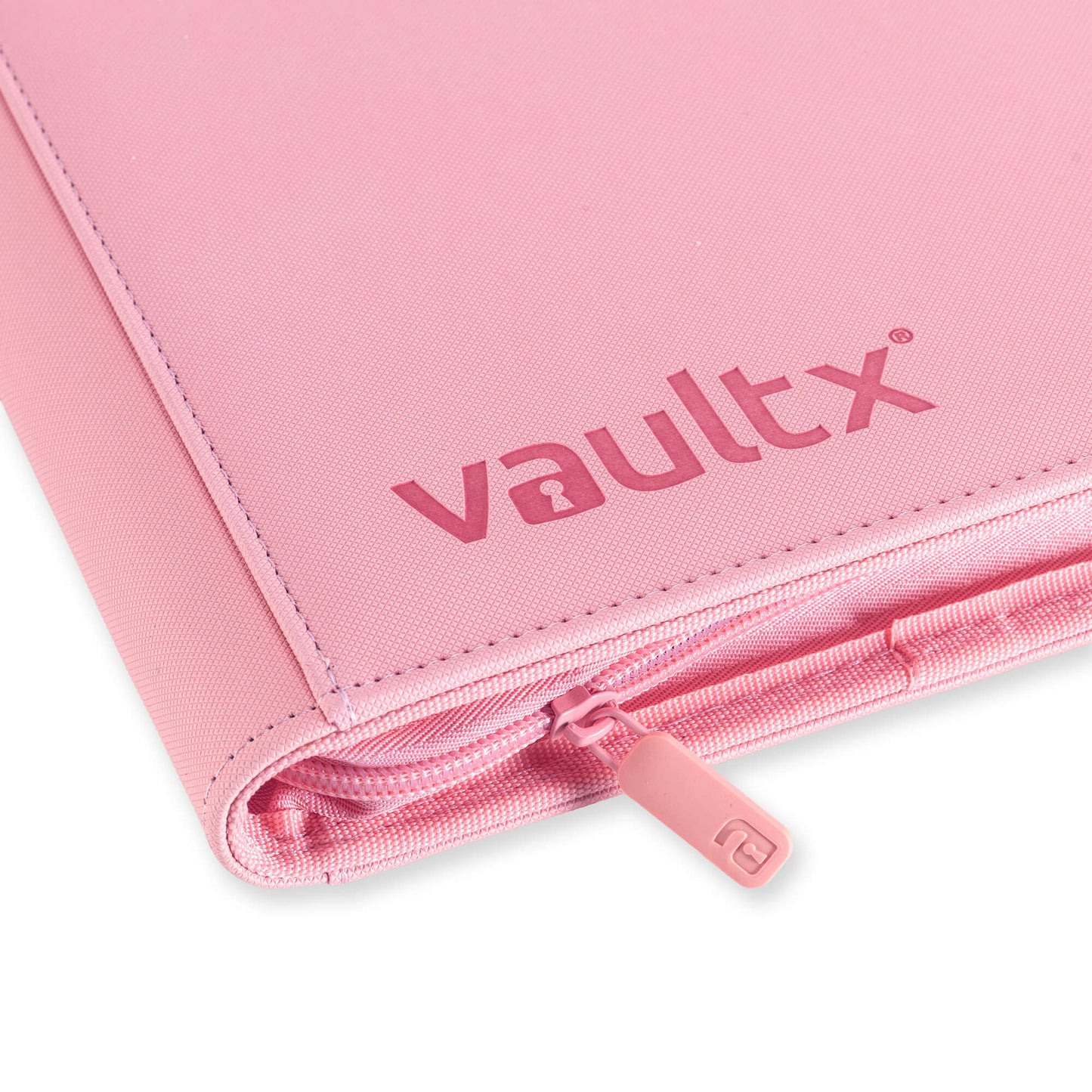 VaultX Exo-Tec Zip Binder - Just Pink (12-Pocket)